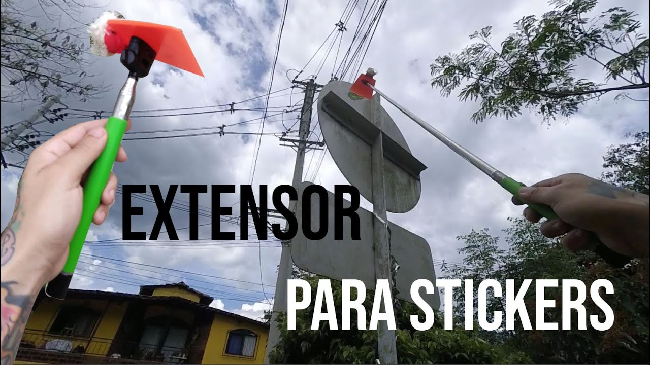 Extensor para stickers, económico y práctico | Tutorial de Graffiti