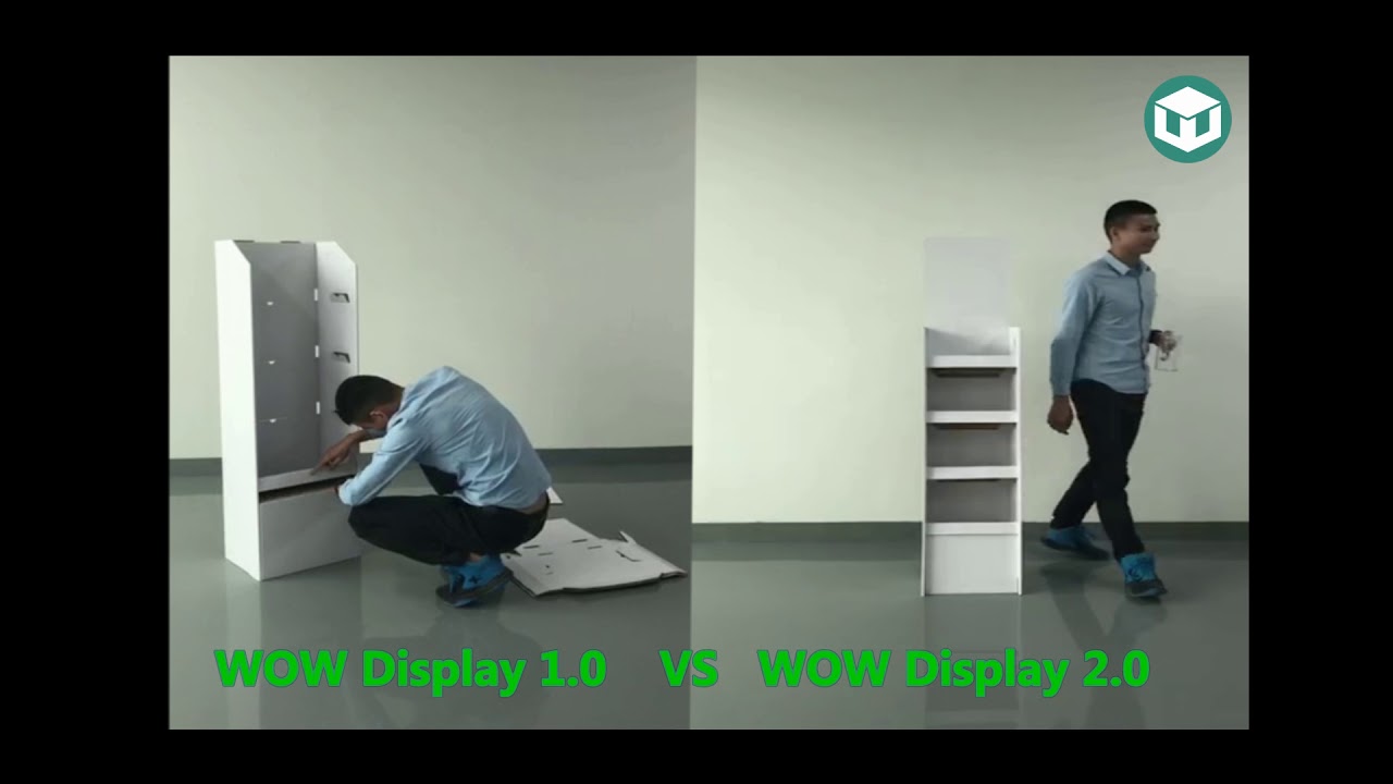 WOW Display | Cardboard POP Up Display Stand