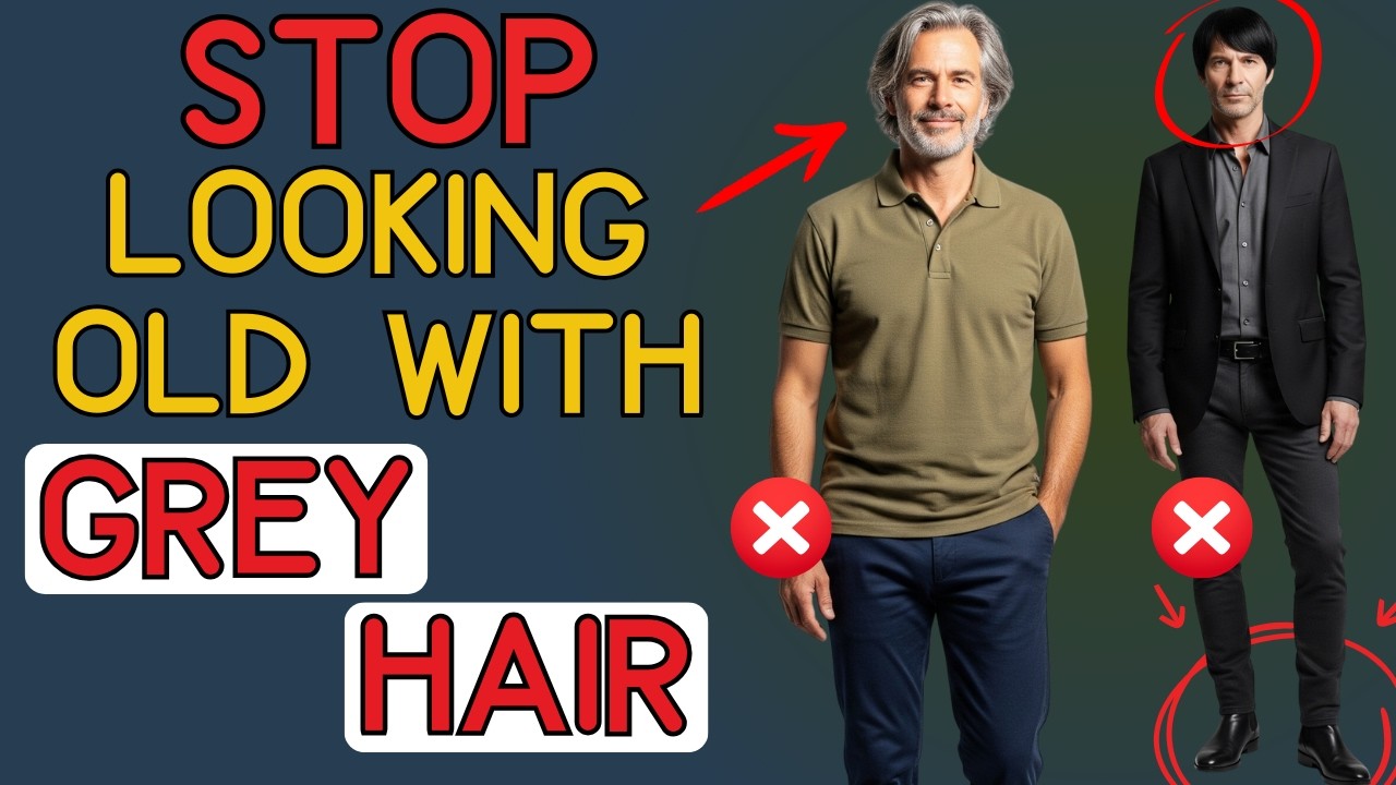 Most Men With Grey Hair Age Themselves in Casual Wear&mdash; Don&rsquo;t Be One of Them | 40+ Men's Fashion