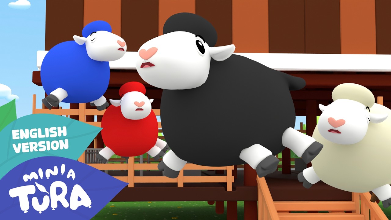 Baa Baa Black Sheep | Minia Tura Sing Along Kids Songs & Nursery Rhymes