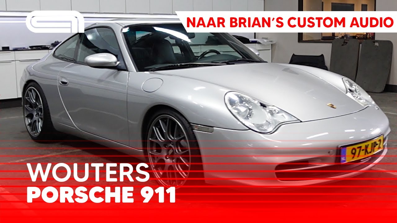 Wouters Porsche 911 naar Brian's Custom Audio