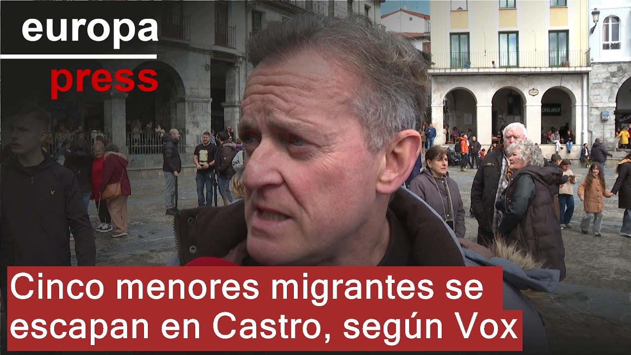 El concejal de Vox en Castro dice que cinco menores migrantes 