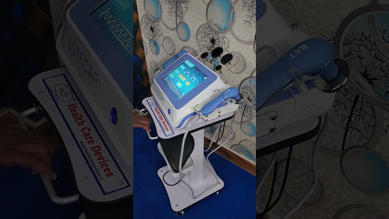 Tecar Therapy Machine Uses Physiotherapy Rehabilitation #physiotherapy #tecartherapy #medical