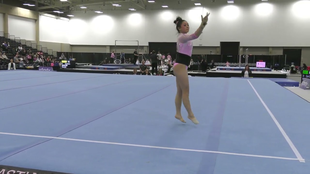 Jada Kim  - Floor Exercise -  2025 Nastia Liukin Cup