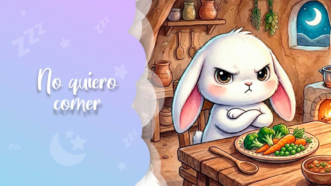 No quiero comer | Cuento Infantil Original sobre el miedo a la comida