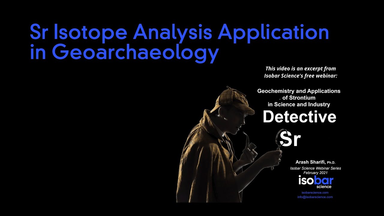 Strontium isotope analysis in Geoarchaeology