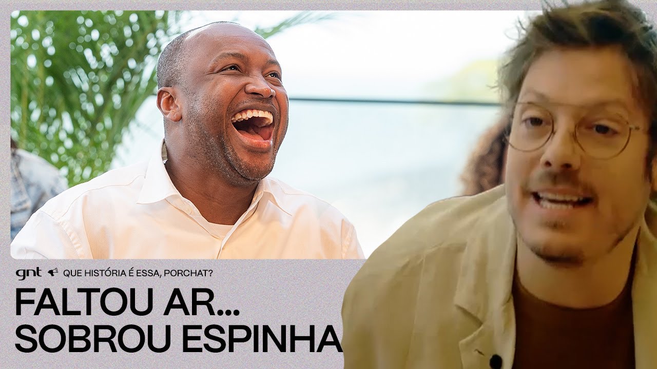 Thiaguinho conta como surgiu o nome do seu filho: Bento | Que História É Essa, Porchat? | GNT​​