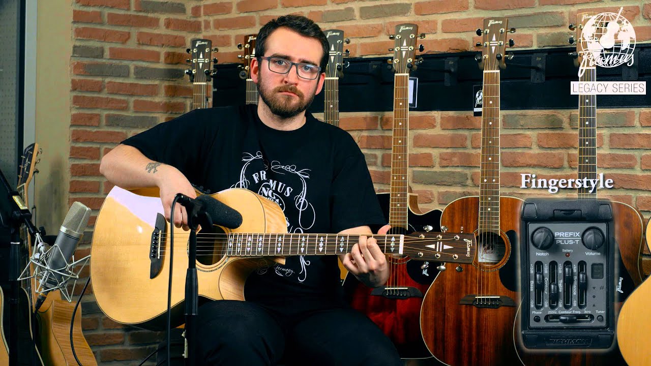 Framus Legacy Series features the Fishman PREFIX pickup