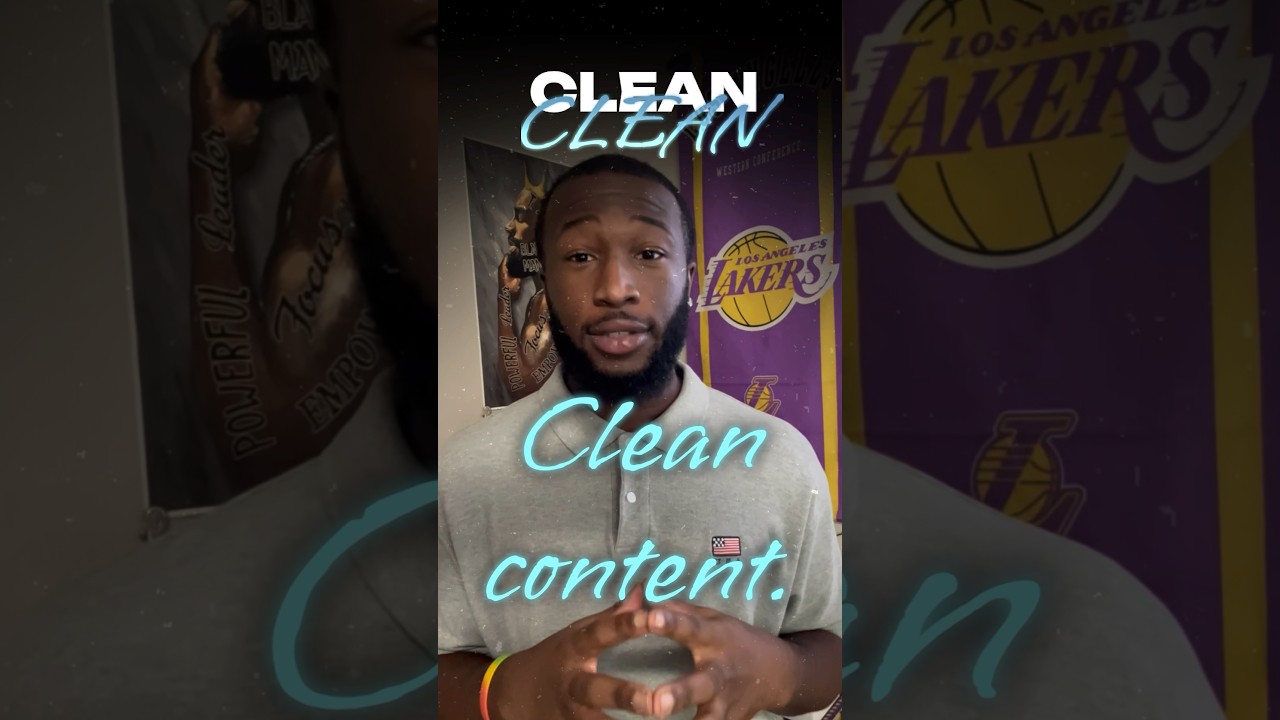 Episode 2: Clean Content                      Let me know your ideas and Thoughts