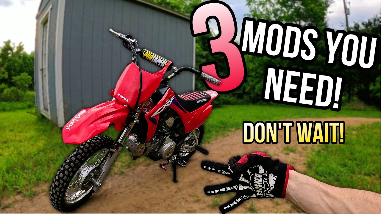 Модификации CRF110, которые вам действительно нужны