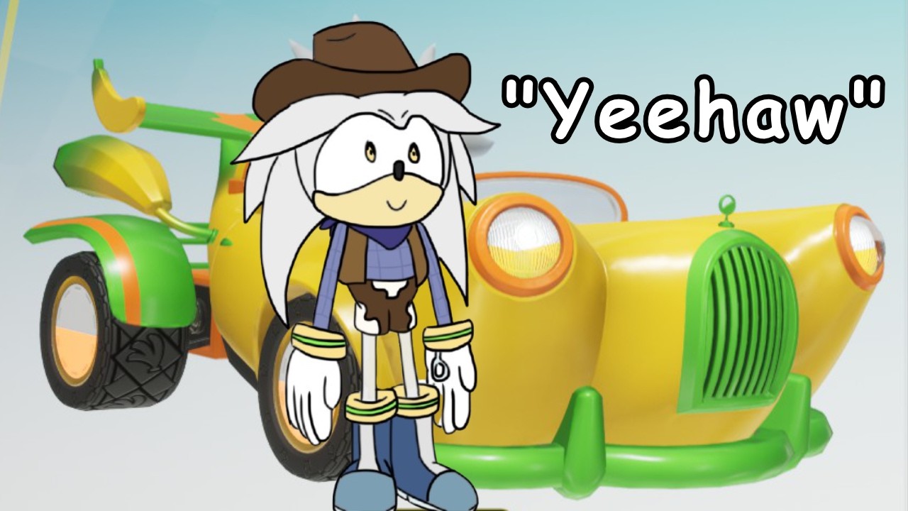 Silver Likes Bananas | Sonic Racing Crossworlds