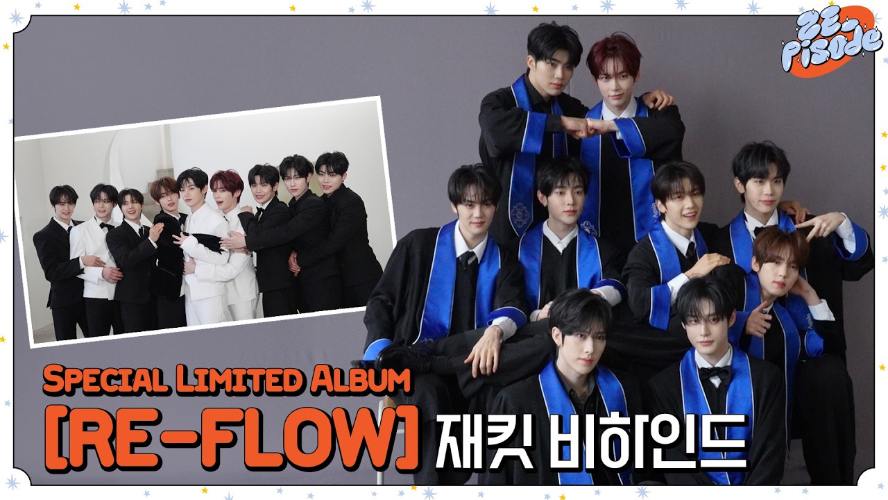 [ZE_pisode] ZEROBASEONE (제로베이스원) Special Limited Album [𝐑𝐄-𝐅𝐋𝐎𝐖] Jacket Behind