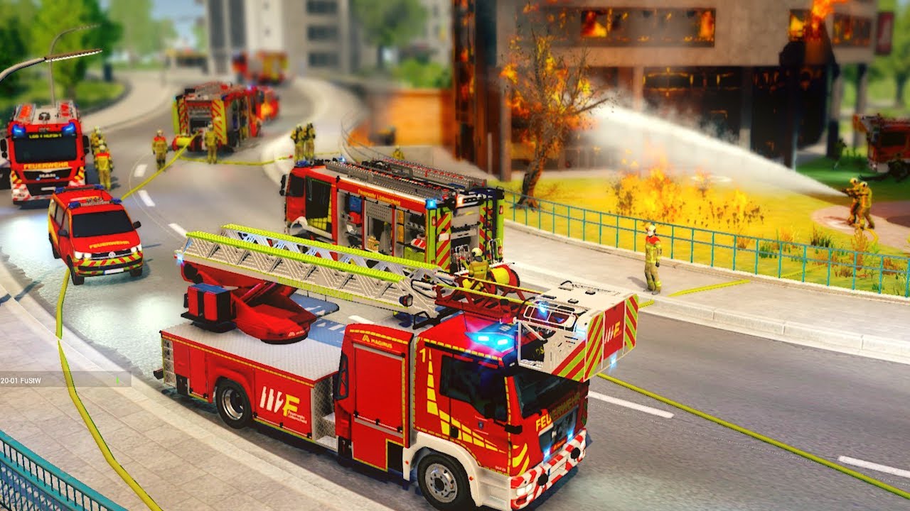 🚒 Berufsfeuerwehr im Einsatz bei Hochhausbrand 🔥 Emergency 5 Lüdenscheid ⚡ Maxmilim