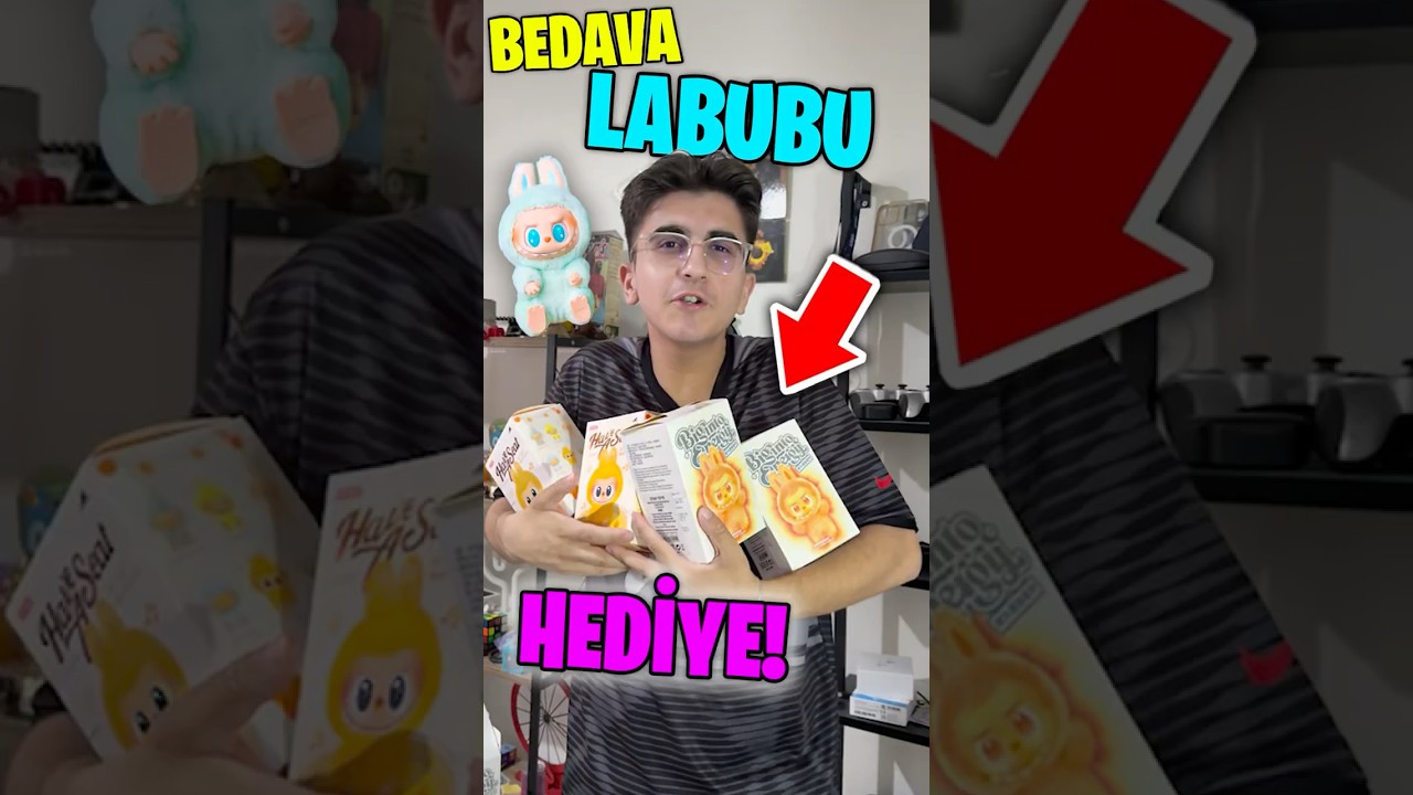 BEDAVA LABUBU OYUNCAĞI DAĞITIYORUM!🧸 
