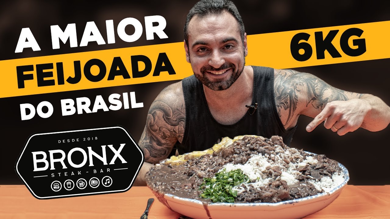 A MAIOR FEIJOADA DO BRASIL!!! 6kg!!!