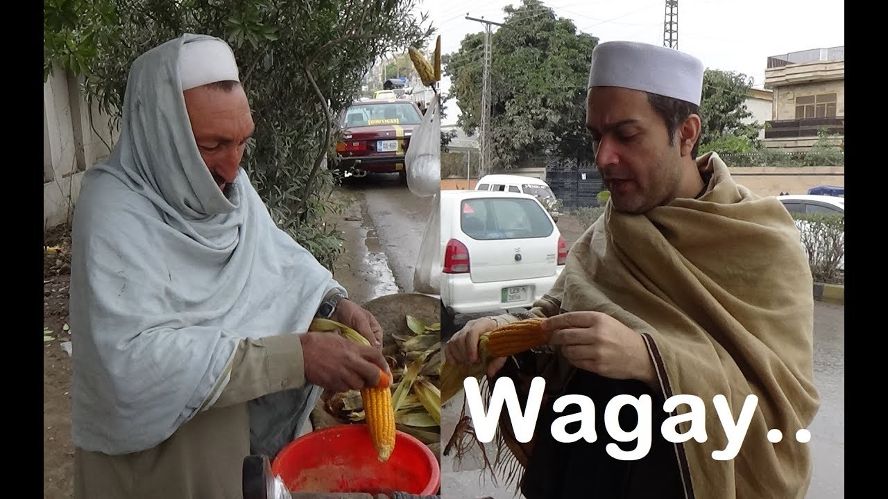 Sand Roasted Cob │ Special Sweet Corn Peshawar Pakistan