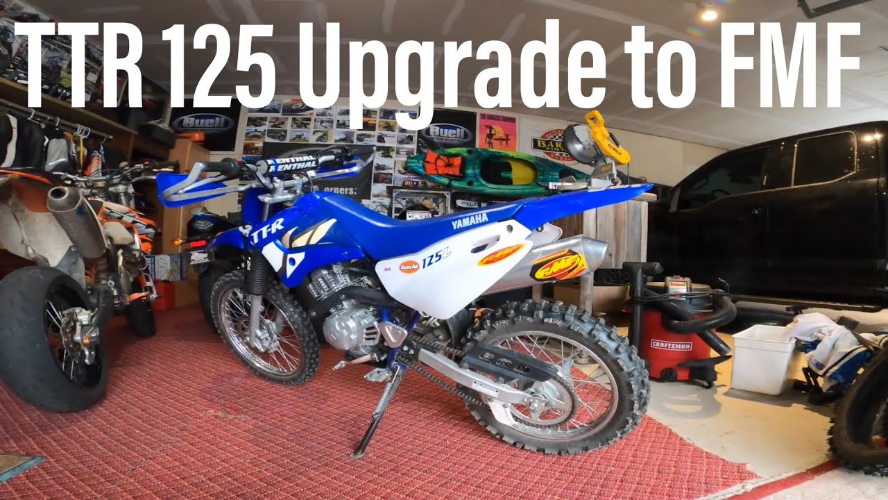 Yahama TTR 125L Upgrade to FMF Powercore 4