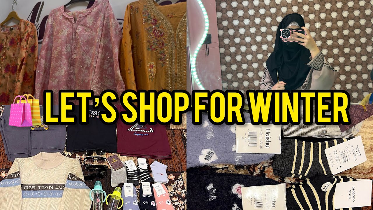 ❄️ Winter Shopping in Quetta | Family Vlog  Cozy Winter Vibes