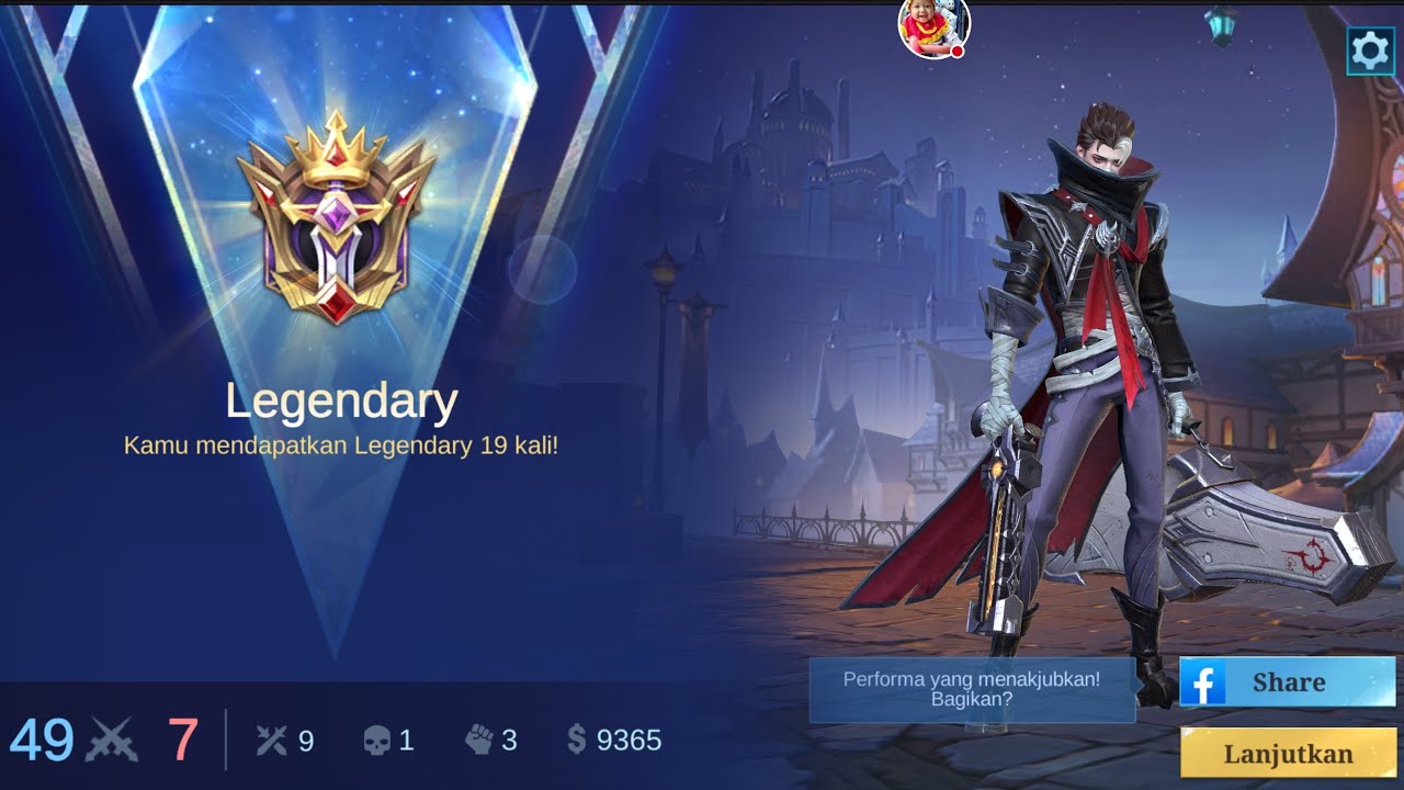 Legendary 19 kali pakai Granger🔥 #rania #mlbb #games #granger #mobilelegends #mvp #games #videos #yt