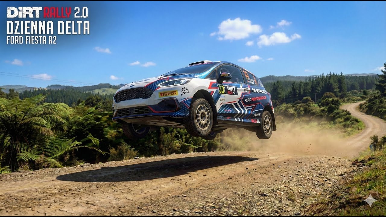 Dirt Rally 2.0 - Wyzwanie Delta: Ford Fiesta R2 | Waimarama Sprint Reverse