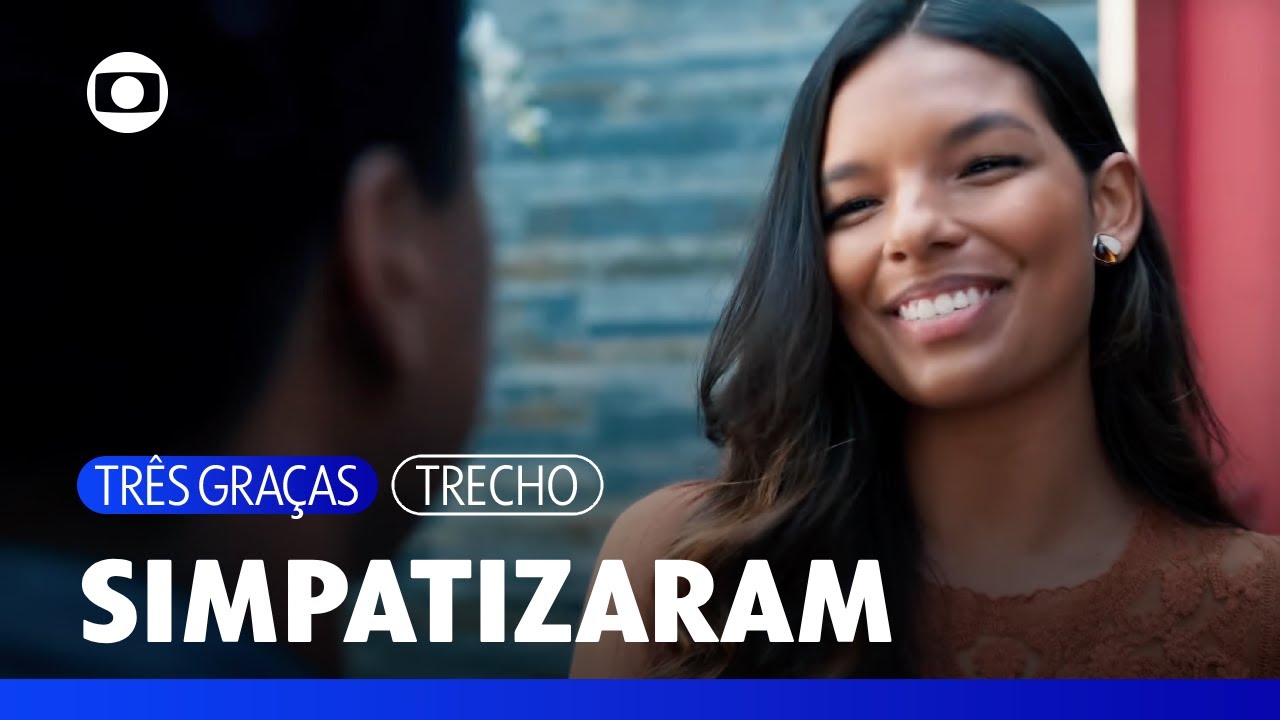 Maggye e Júnior se conhecem e simpatizam um com o outro | Três Graças | TV Globo