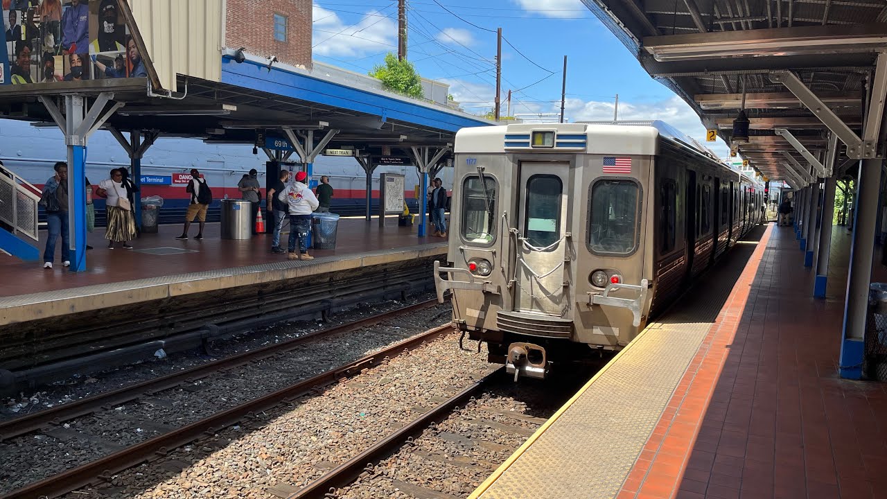 Riding the SEPTA Metro L Line from Frankford Transit Center to 69th St Transit Center