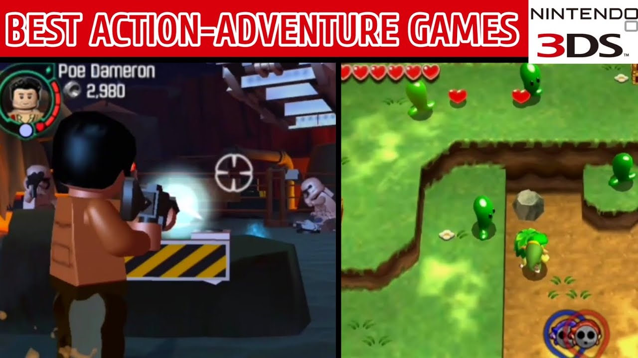 Top 15 Best Action-Adventure Games for 3DS