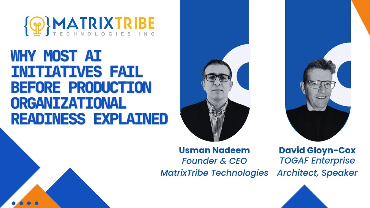 Why Most AI Initiatives Fail Before Production | Organizational Readiness Explained