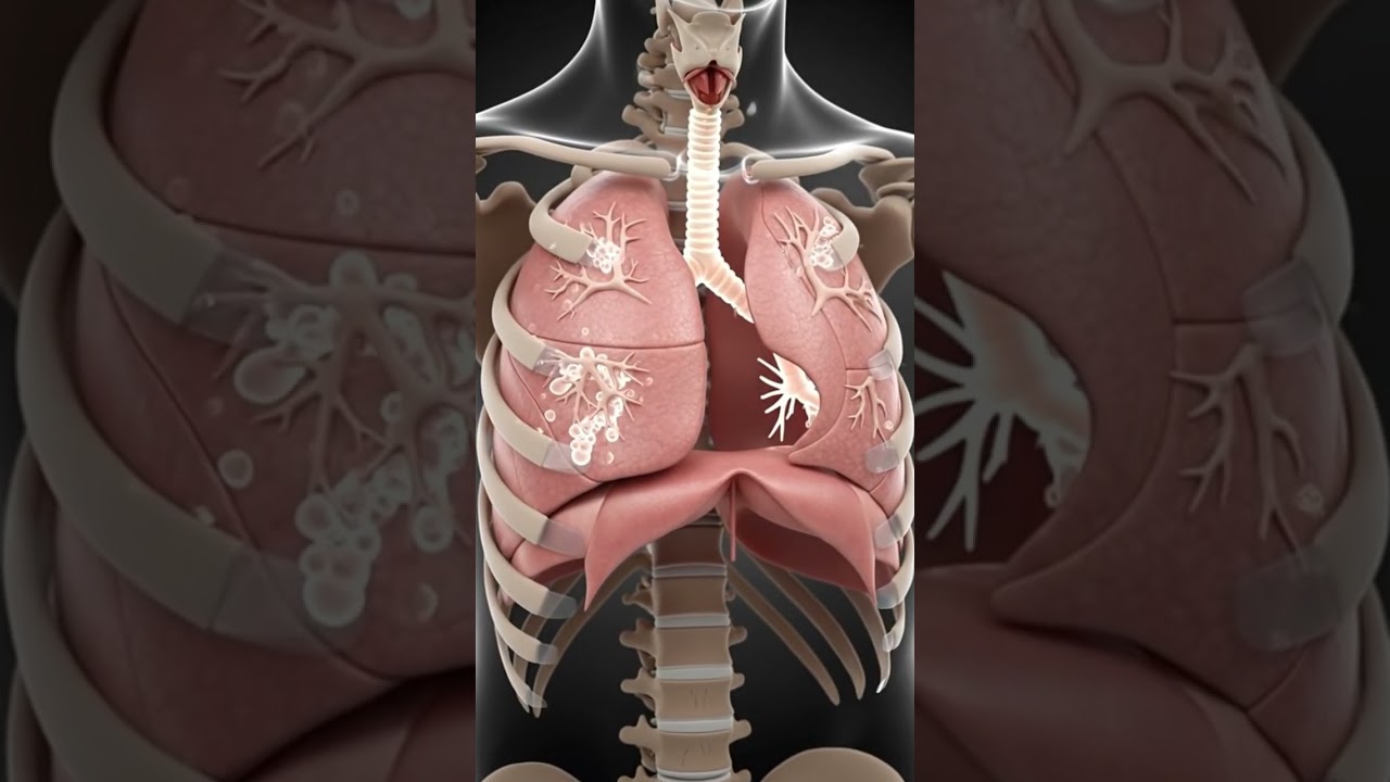 working of human lungs during breathing 