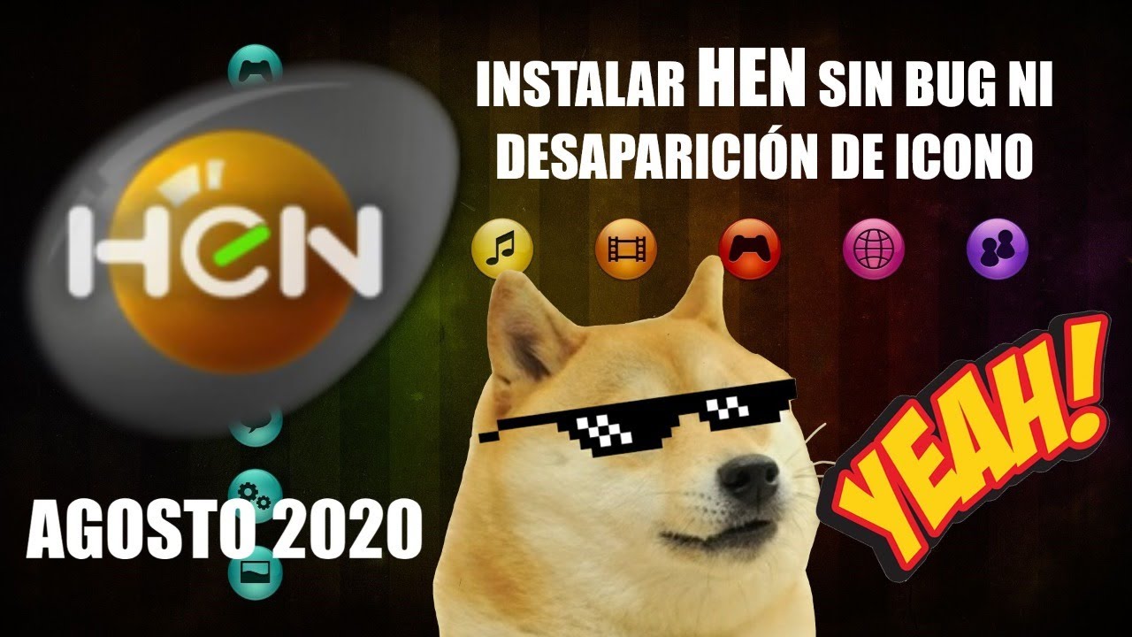 Instalar HEN 4.86🎮 sin BUGs, sin perder Iconos de Red, tutorial paso a paso!!!