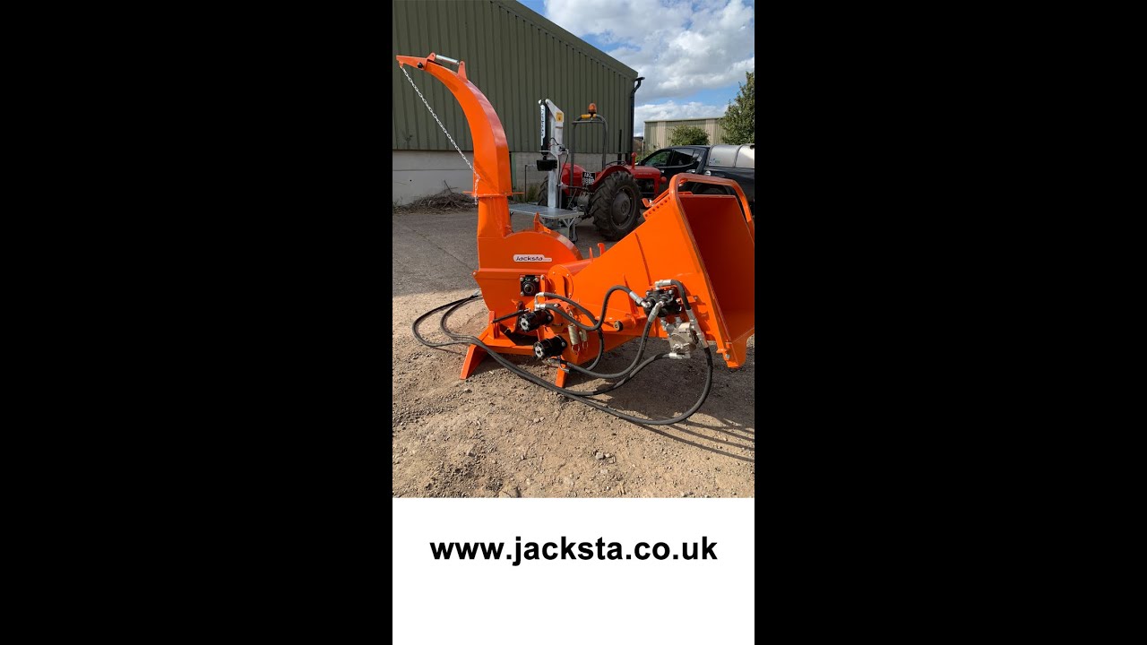 Jacksta Wood Chipper Tractor Mounted Hydraulic Driven Reversible 6″ Max