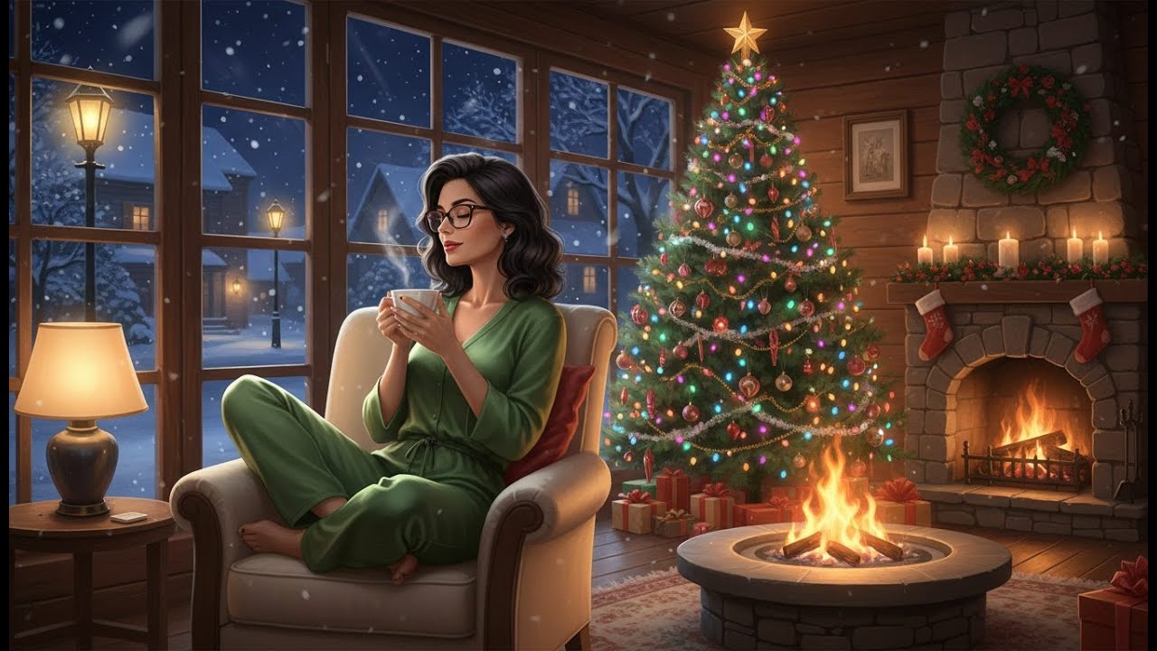 Late Night Winter Lounge with 1940s Jazz – Calm Cozy Jazz Vibes