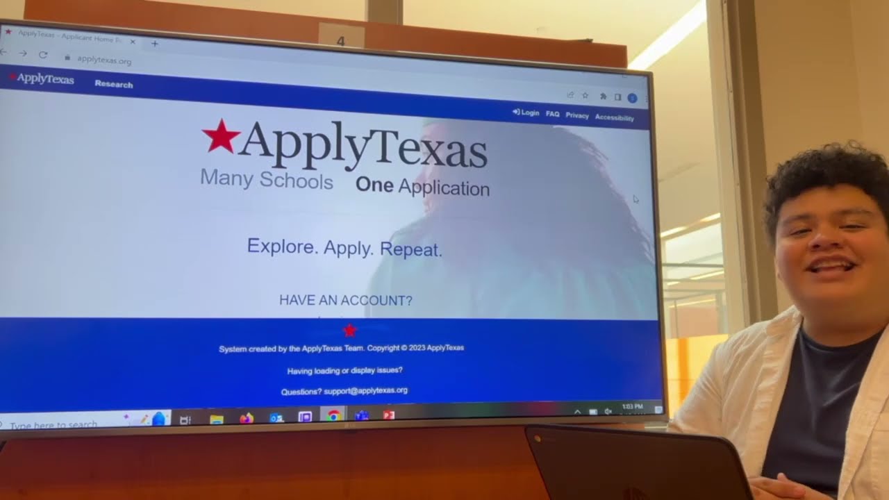 Submitting your ApplyTexas application (Español)