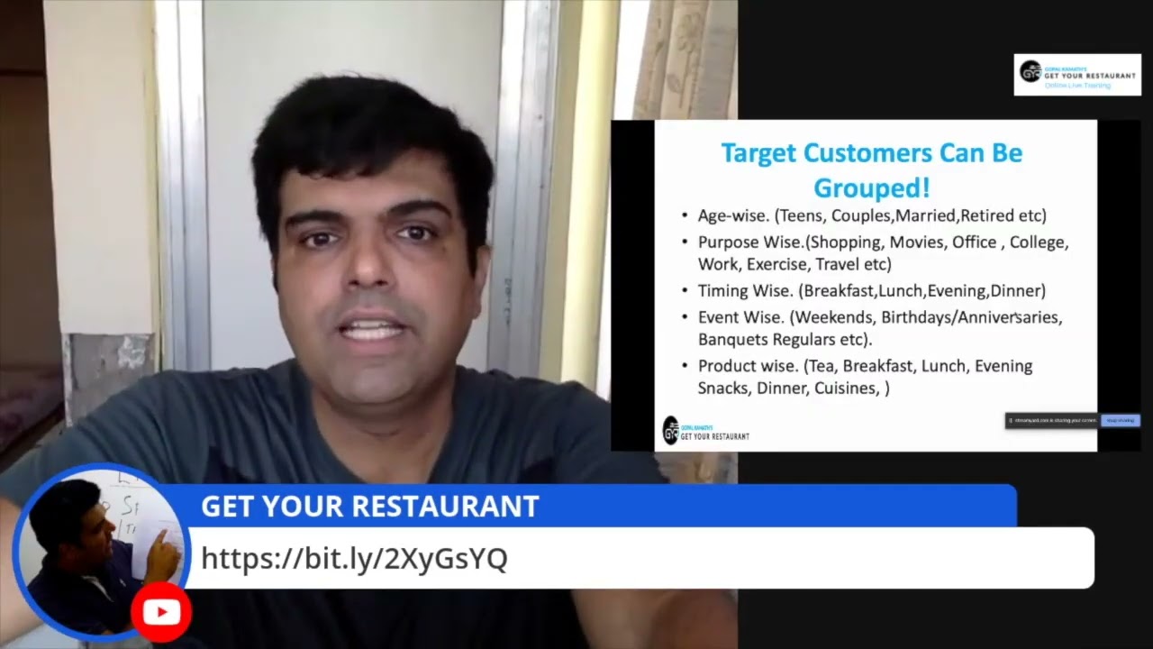Video 3 - Deciding Which Type Of Restaurant You Want To Start