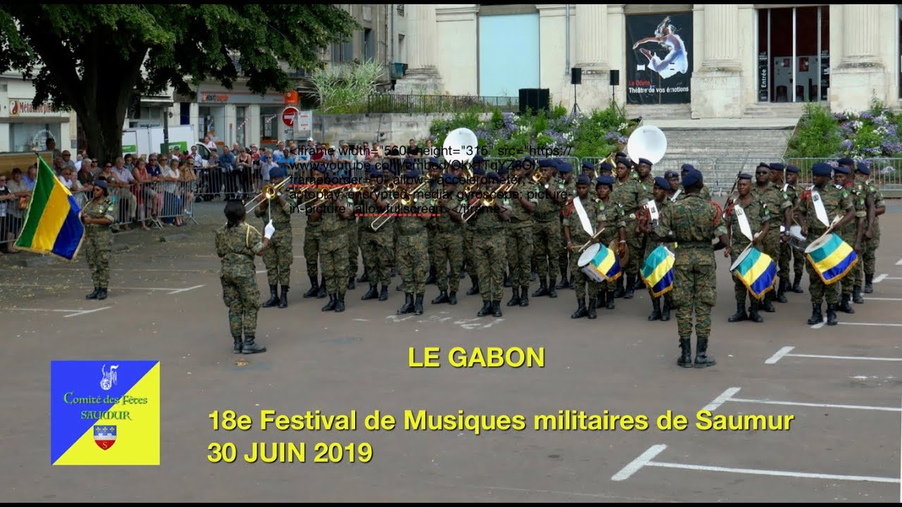 Saumur Festival de Musiques militaires Le Gabon