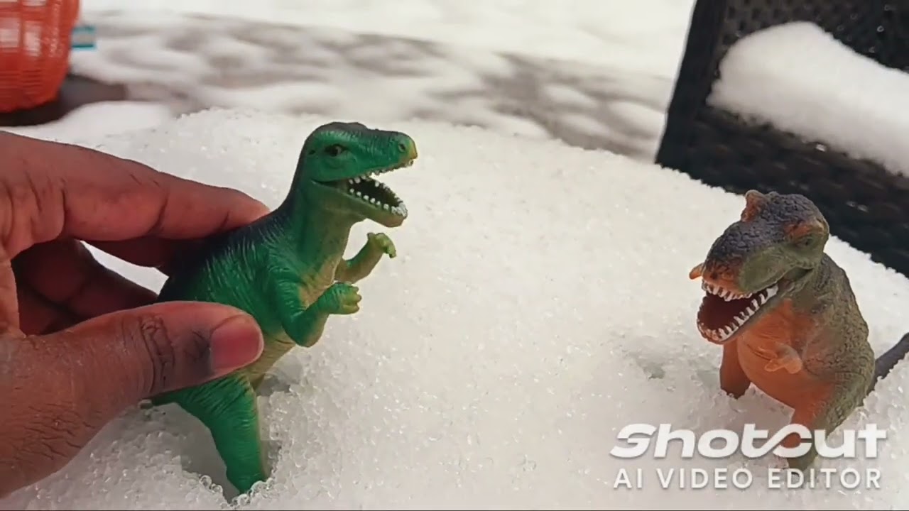 A Dino Tales Family: Snowblower Tales!