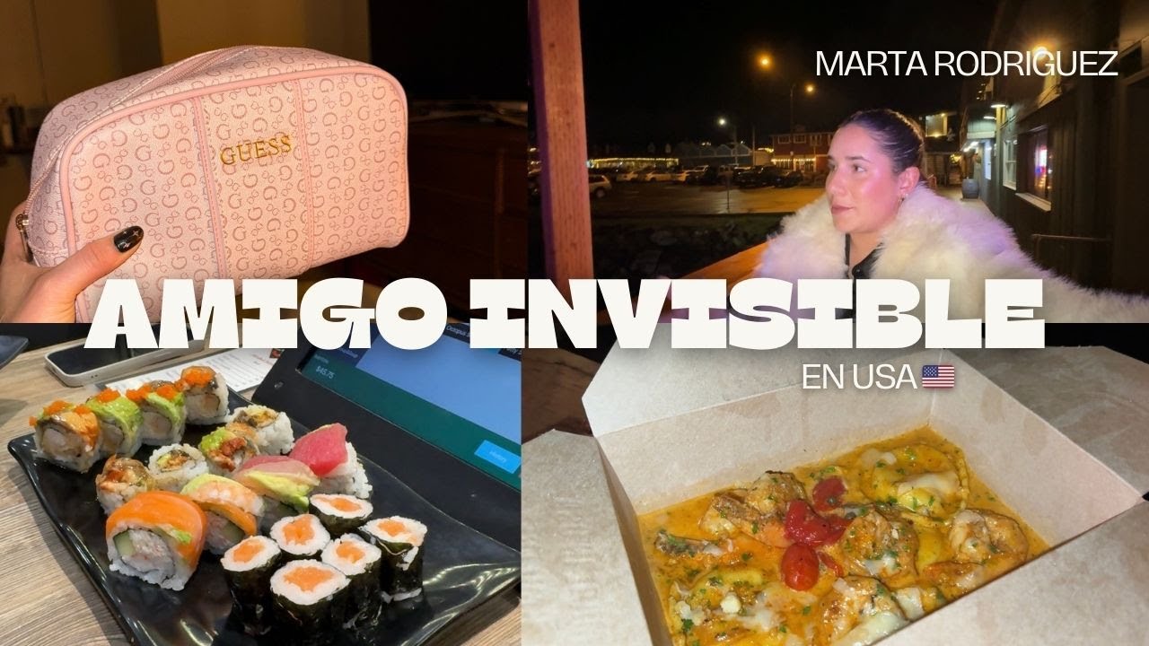 VLOGMAS 13// Amigo invisible, compritas, sushiii y cena de amigas 🩷