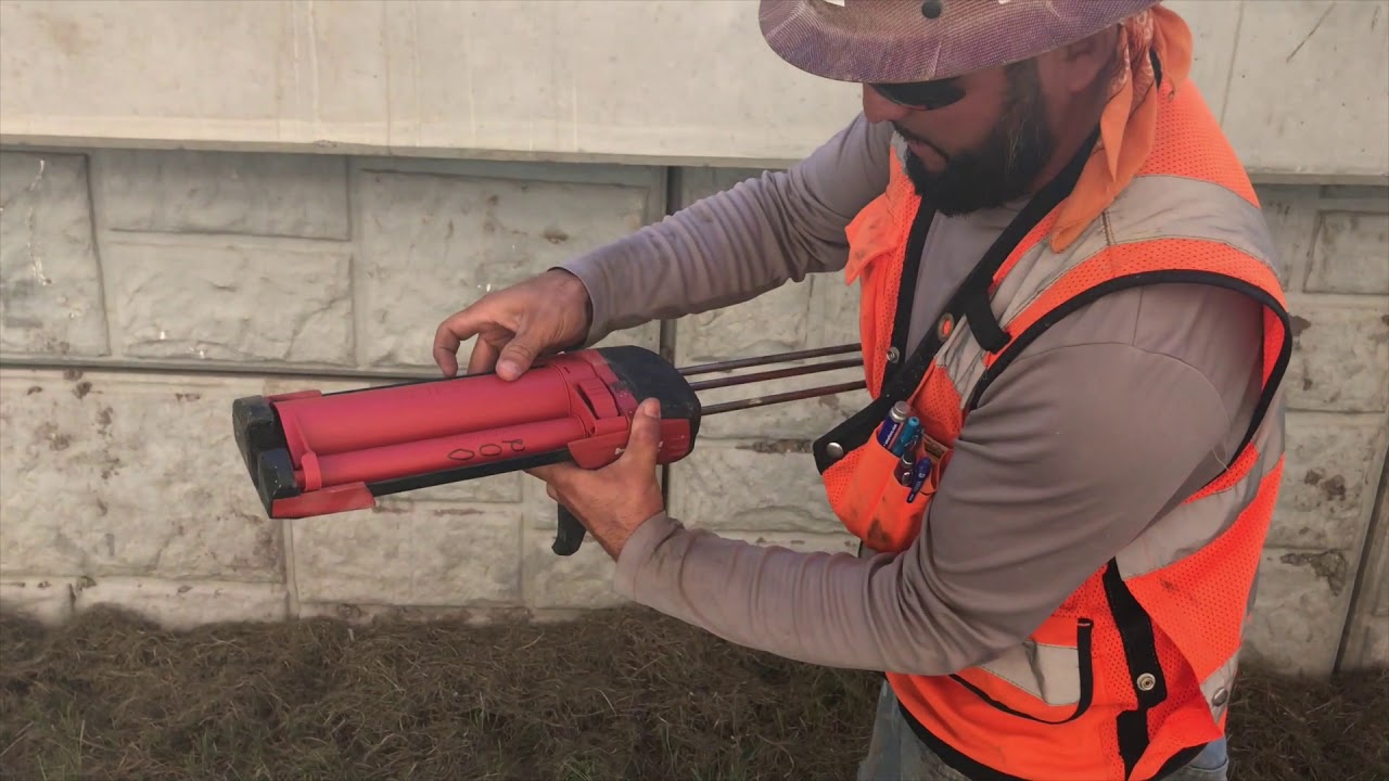 how to change hilti epoxy cartridge spanish