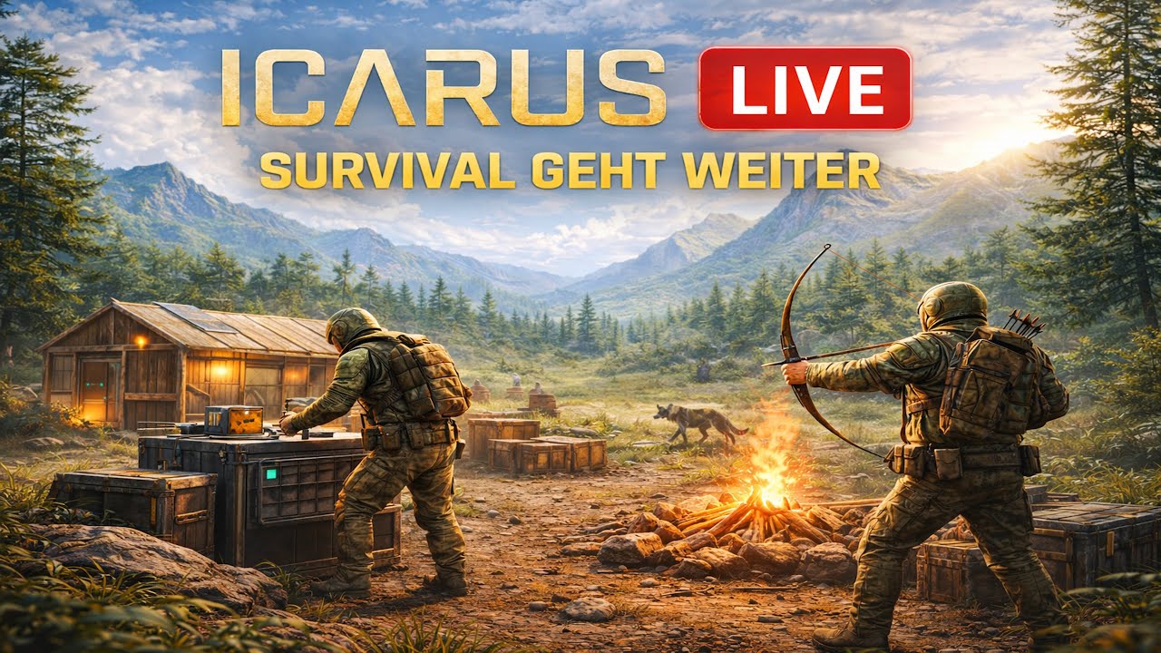 ICARUS – SURVIVAL GEHT WEITER 🌑🔥 | Survival beginnt! [Deutsch | LIVE] #icarus