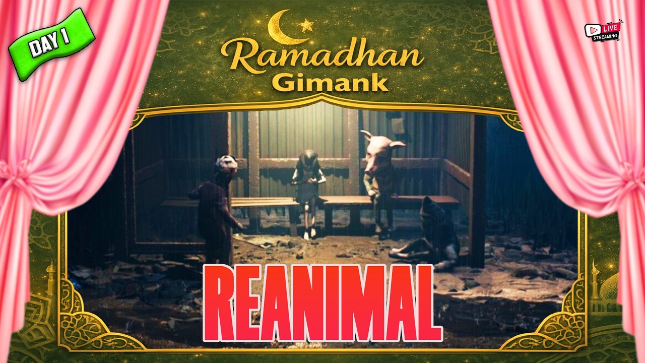 [🔴 Day 1] Game ini LEBIH HORROR Dari Little Nightmare!! - Reanimal Gameplay