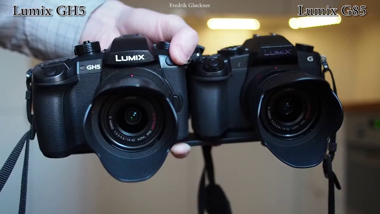 Lumix GH5 and G85 Dual IS comparison