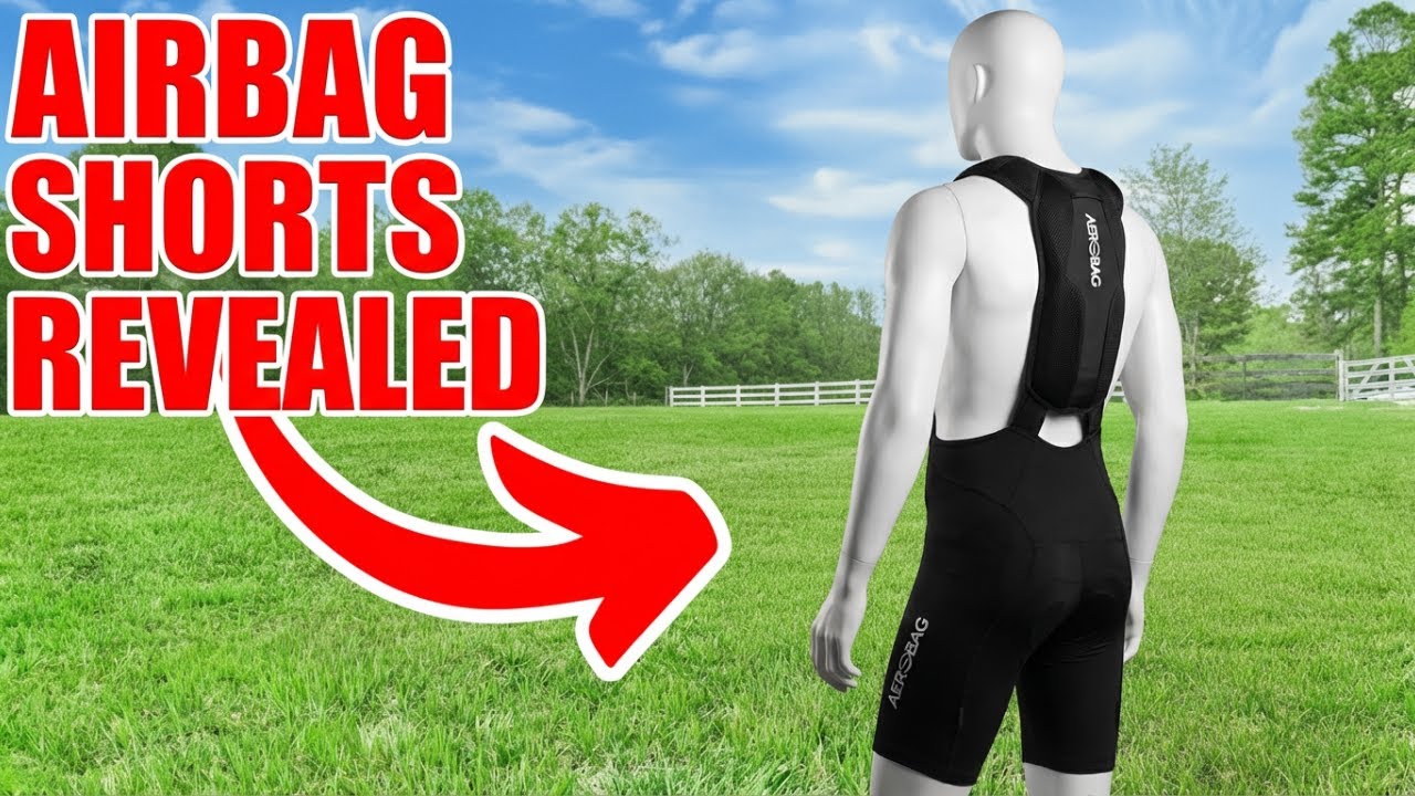 Aerobag puts an airbag system in pro cyclists' shorts