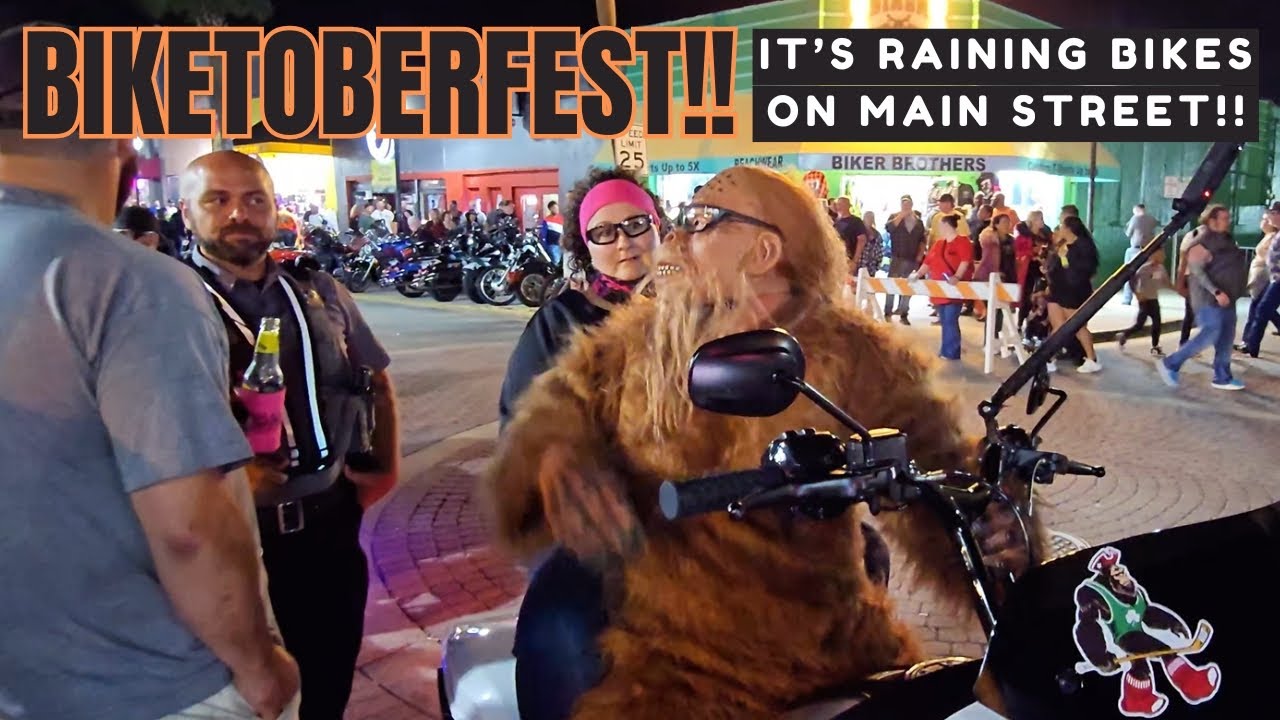 DAYTONA Beach Biketoberfest 2024 Riding Through the STORM!!