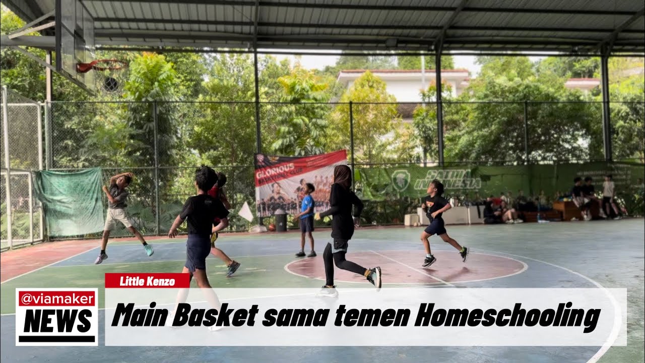 Kenzo Main Basket Sama Teman Teman Homeschoolingnya