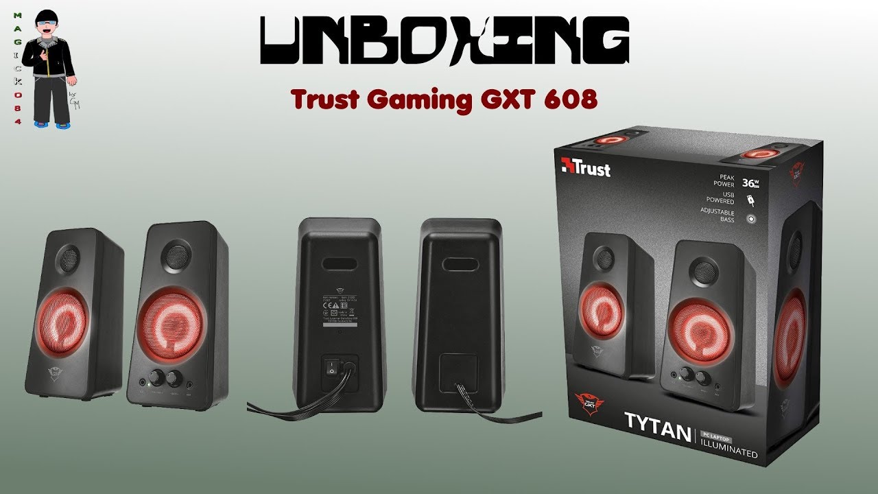 UNBOXING Trust Gaming GXT 608