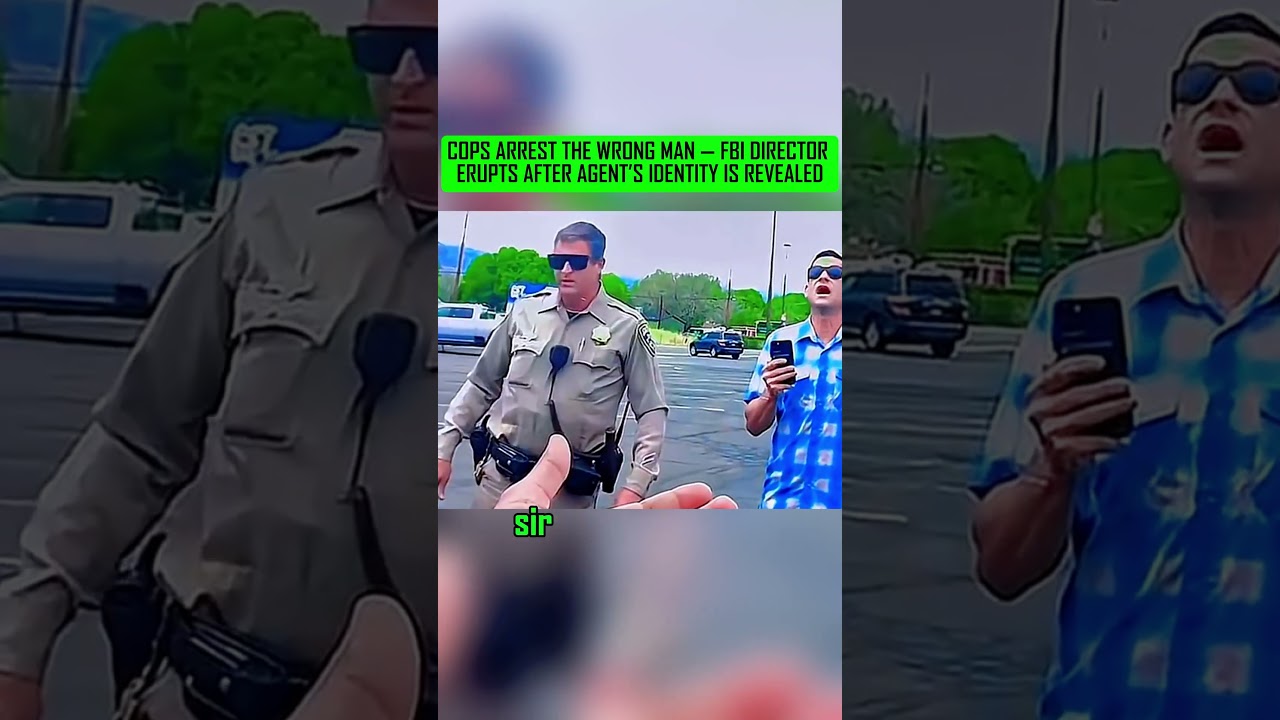 COPS ARREST THE WRONG MAN &mdash; FBI DIRECTOR ERUPTS AFTER AGENT&rsquo;S IDENTITY IS REVEALED #cops #police