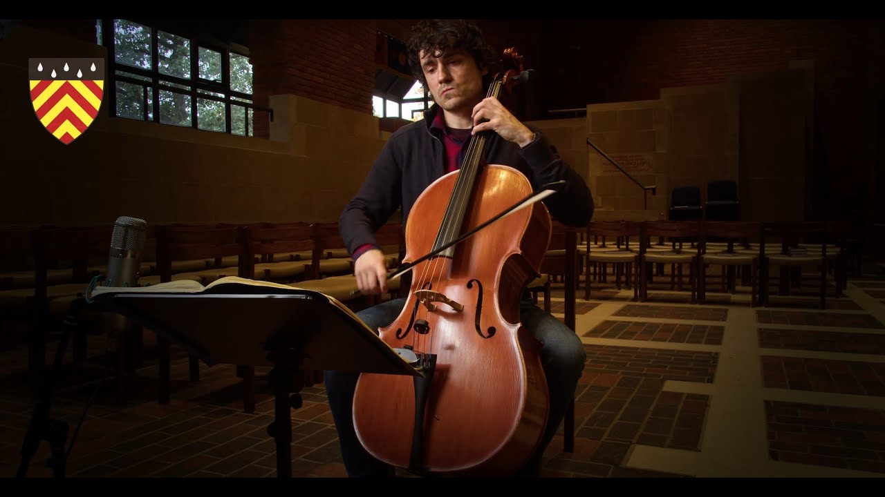 Music at Clare Hall: Nikolai Kazantsev Performs Bach Cello Suite No 2