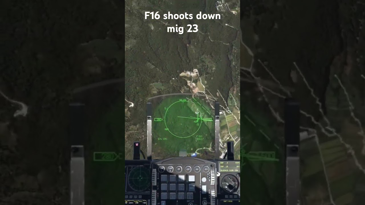 F16 bms shoots down mig 23 #bms #f16