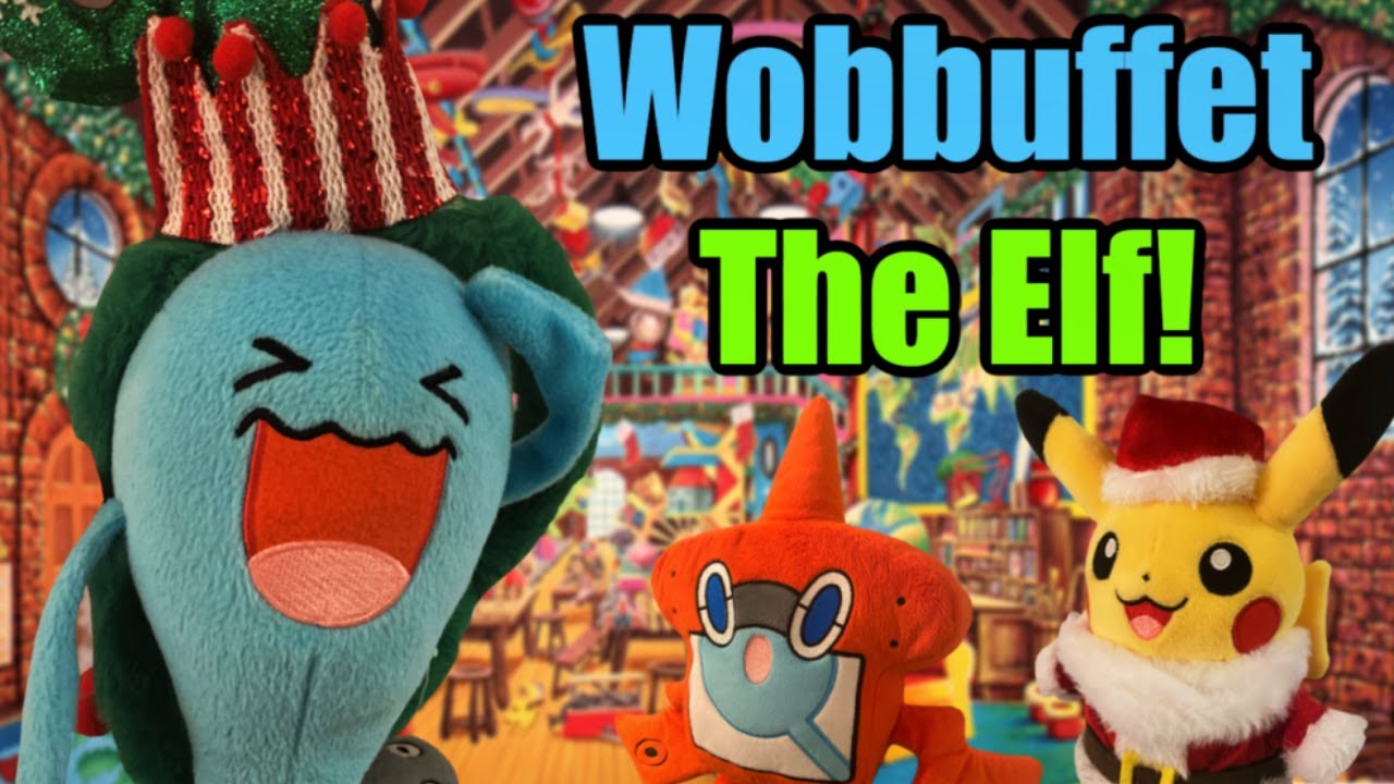 Wobbuffet The Elf! - Pokemon Plush Pals