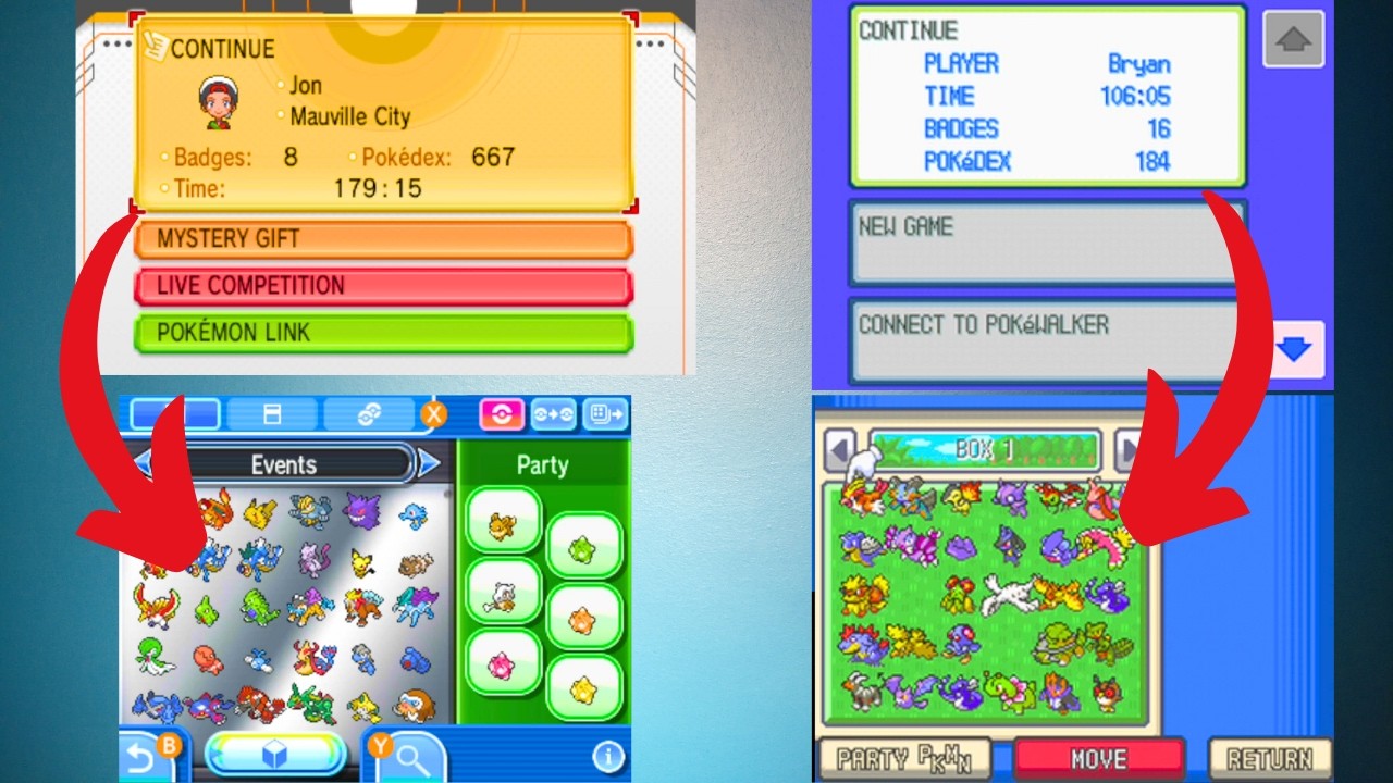 Exploring Pokemon Save Files on DS & 3DS!